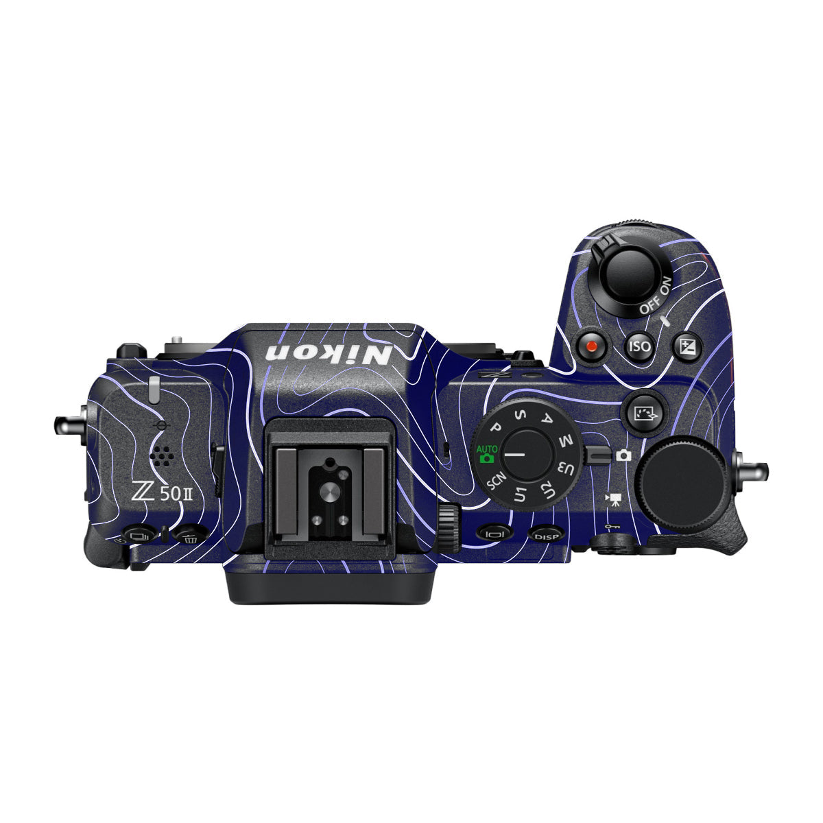 Deep Blue Contour Nikon Z50 II Camera Skin
