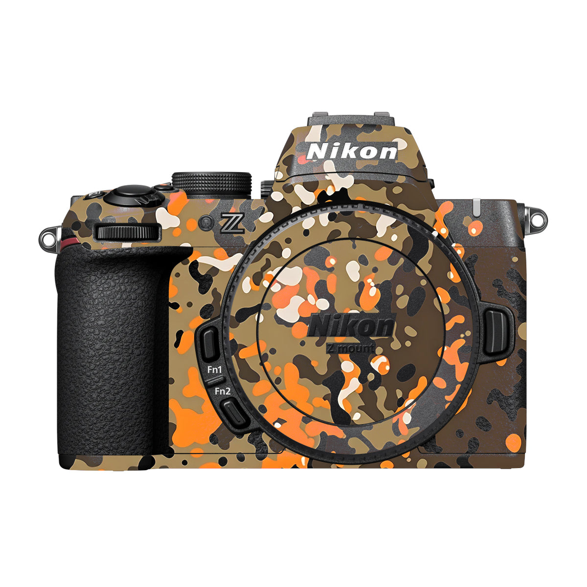 Orange Brown Spot Nikon Z50 II Camera Skin