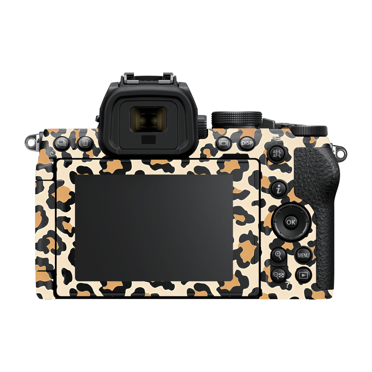 Sandy Leopard Spots Nikon Z50 II Camera Skin