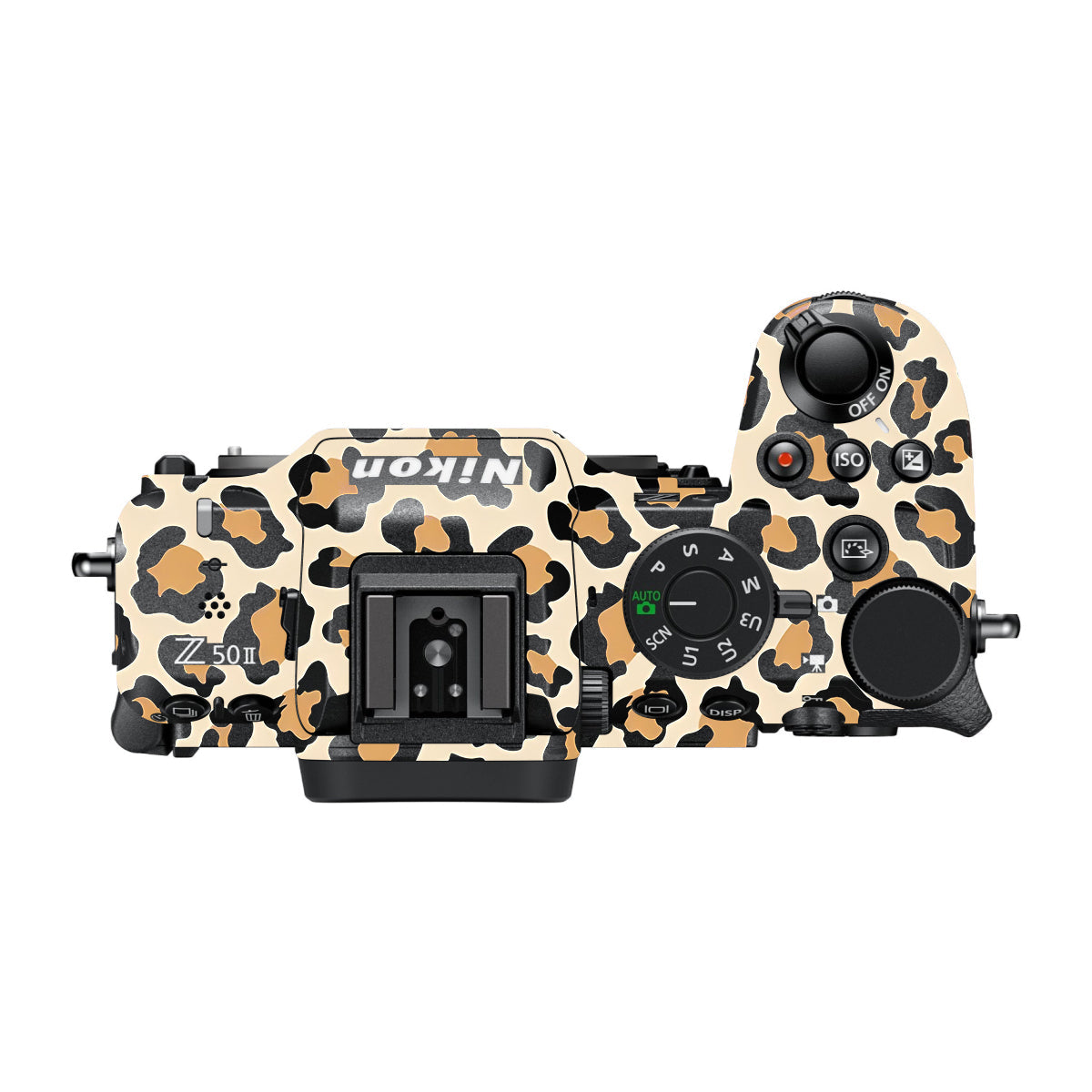 Sandy Leopard Spots Nikon Z50 II Camera Skin