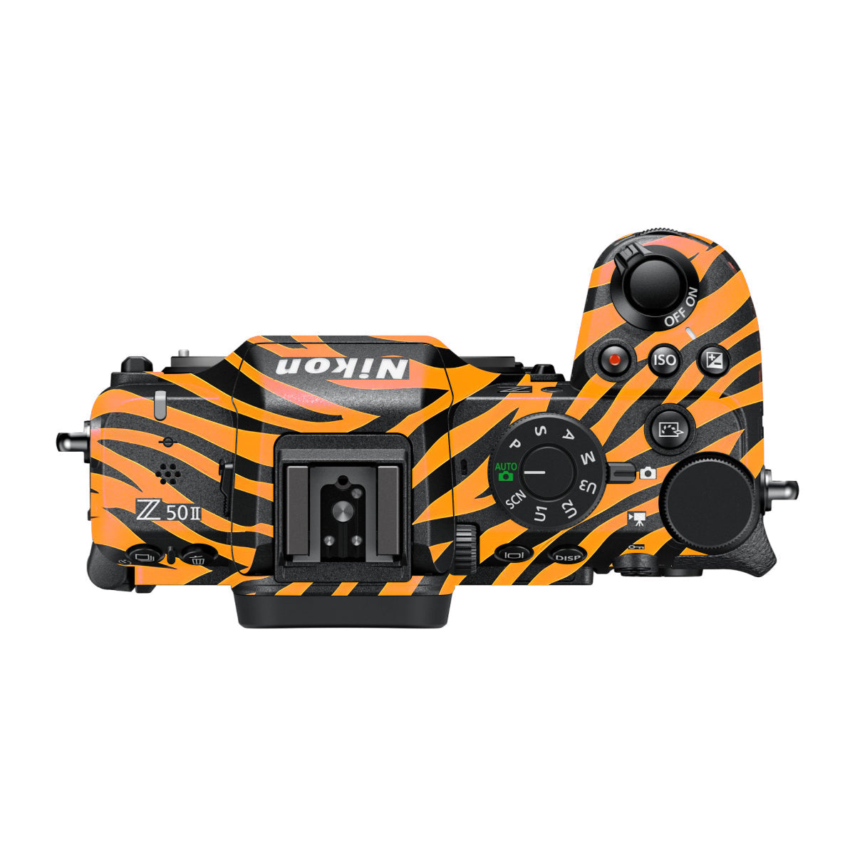 Zebra Gold Pattern Nikon Z50 II Camera Skin