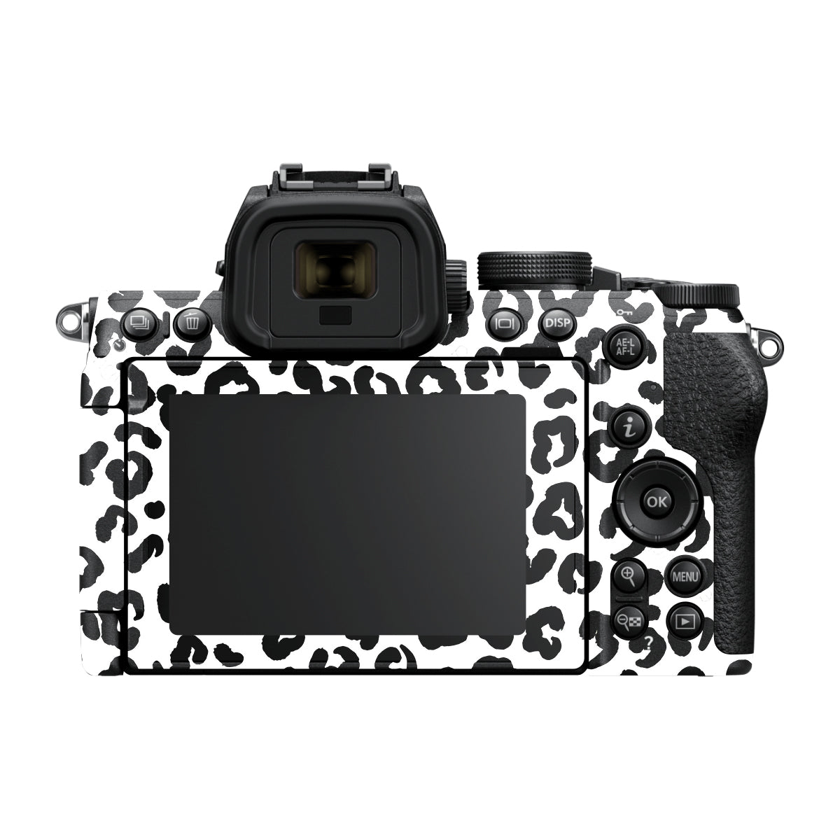 White Leopard Nikon Z50 II Camera Skin