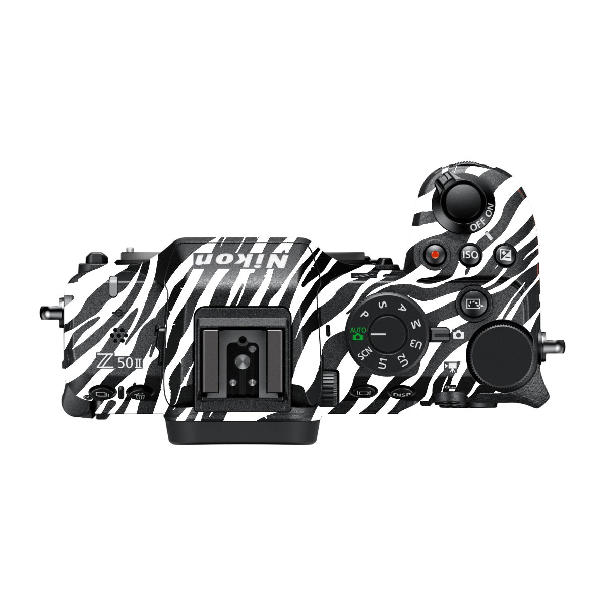 Classic Zebra Stripes Nikon Z50 II Camera Skin