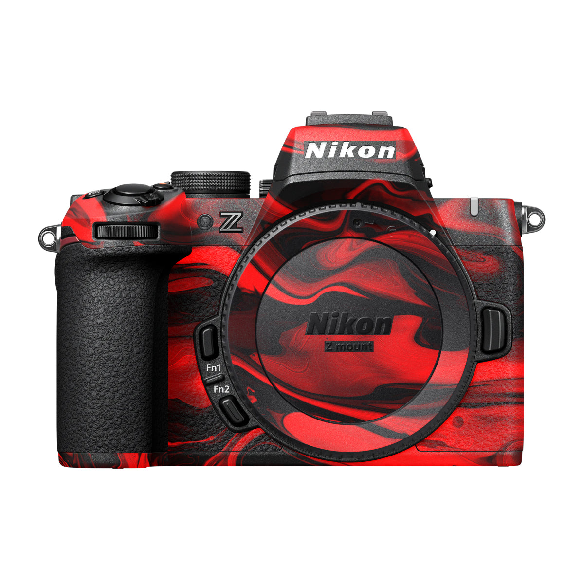 Red Lava Flow Nikon Z50 II Camera Skin