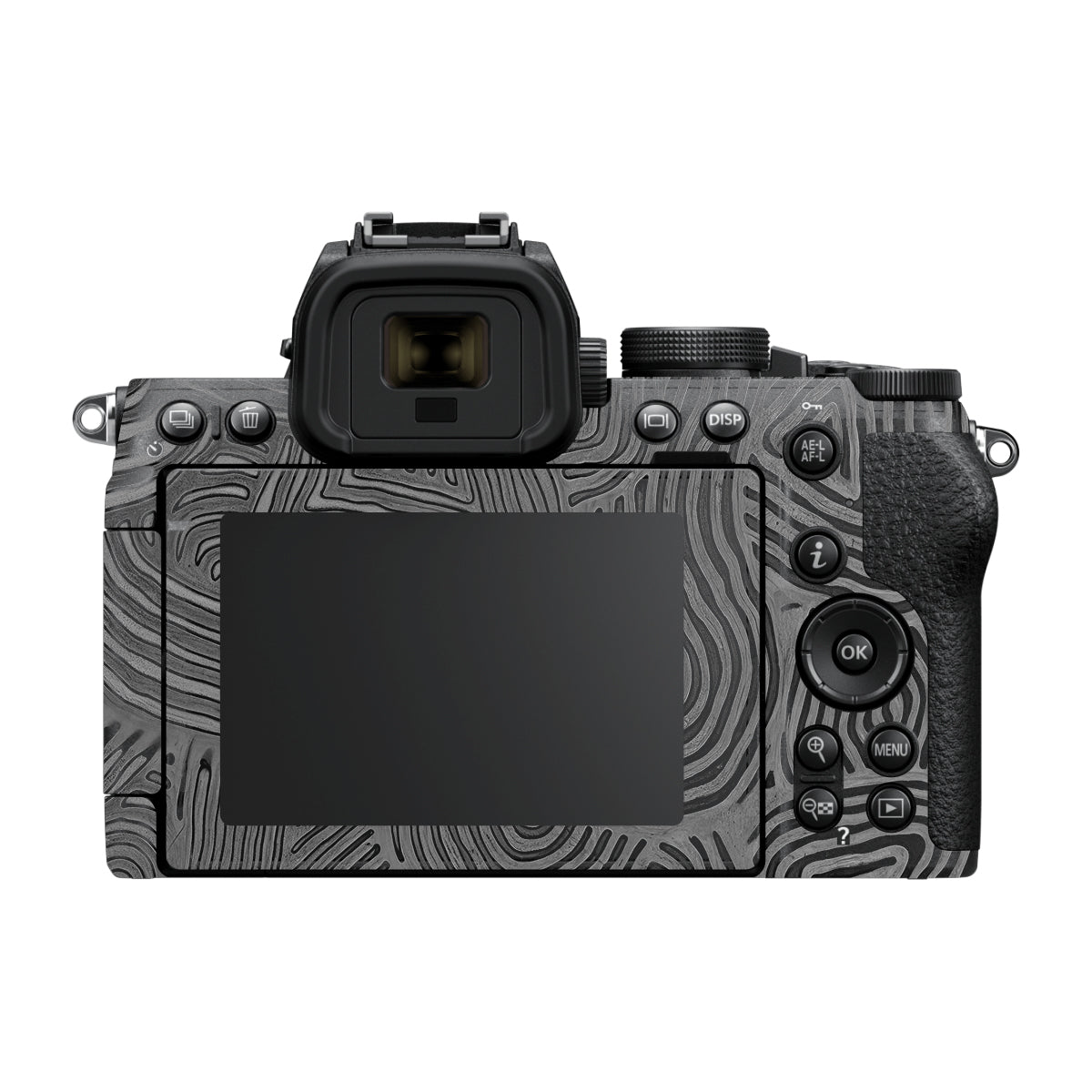 Monochrome Line Maze Nikon Z50 II Camera Skin