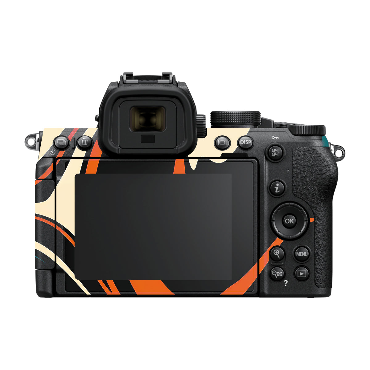 Mid-Century Abstract Swirl Nikon Z50 II Camera Skin