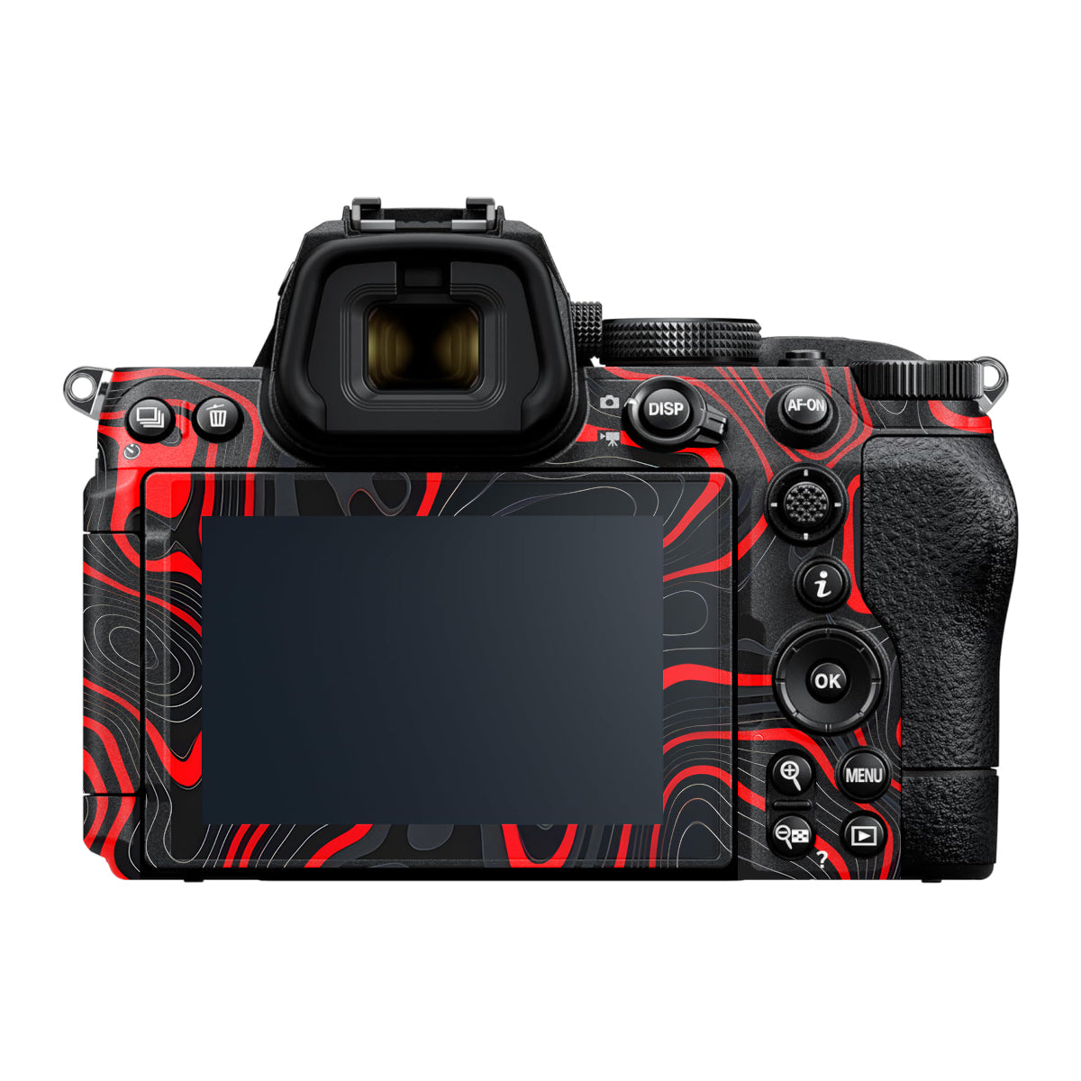 Crimson Waves Nikon Z5 II Camera Skin