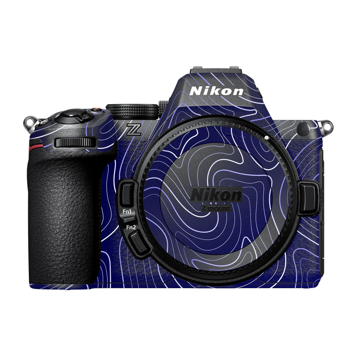 Deep Blue Contour Nikon Z5 II Camera Skin
