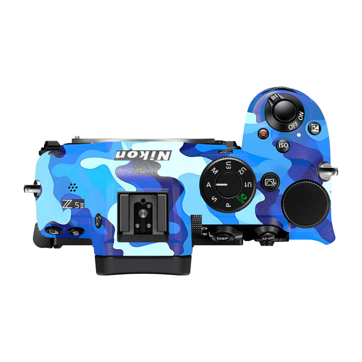 Arctic Blue Camo Pattern Nikon Z5 II Camera Skin