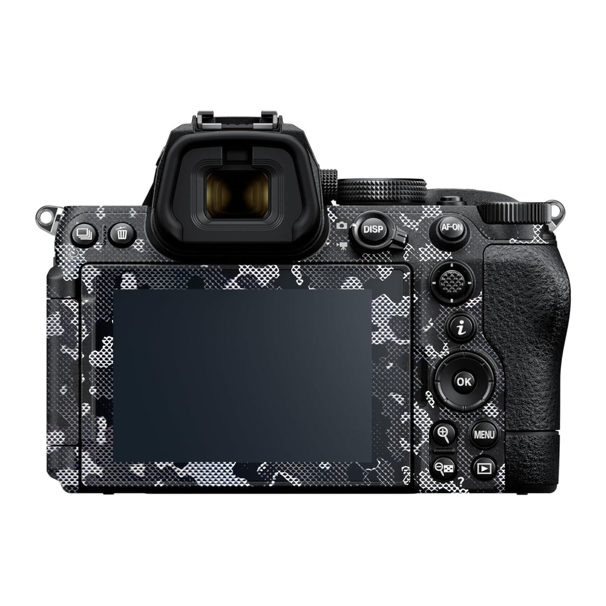 Stealth Grey Camo Nikon Z5 II Camera Skin