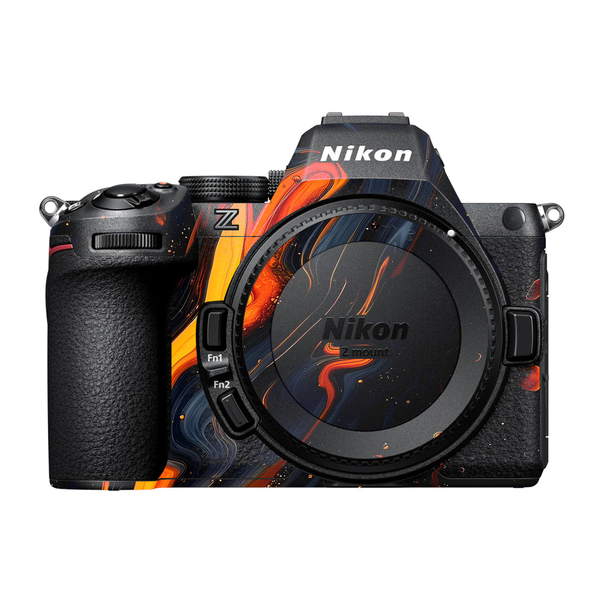 Lava Marble Nikon Z5 II Camera Skin