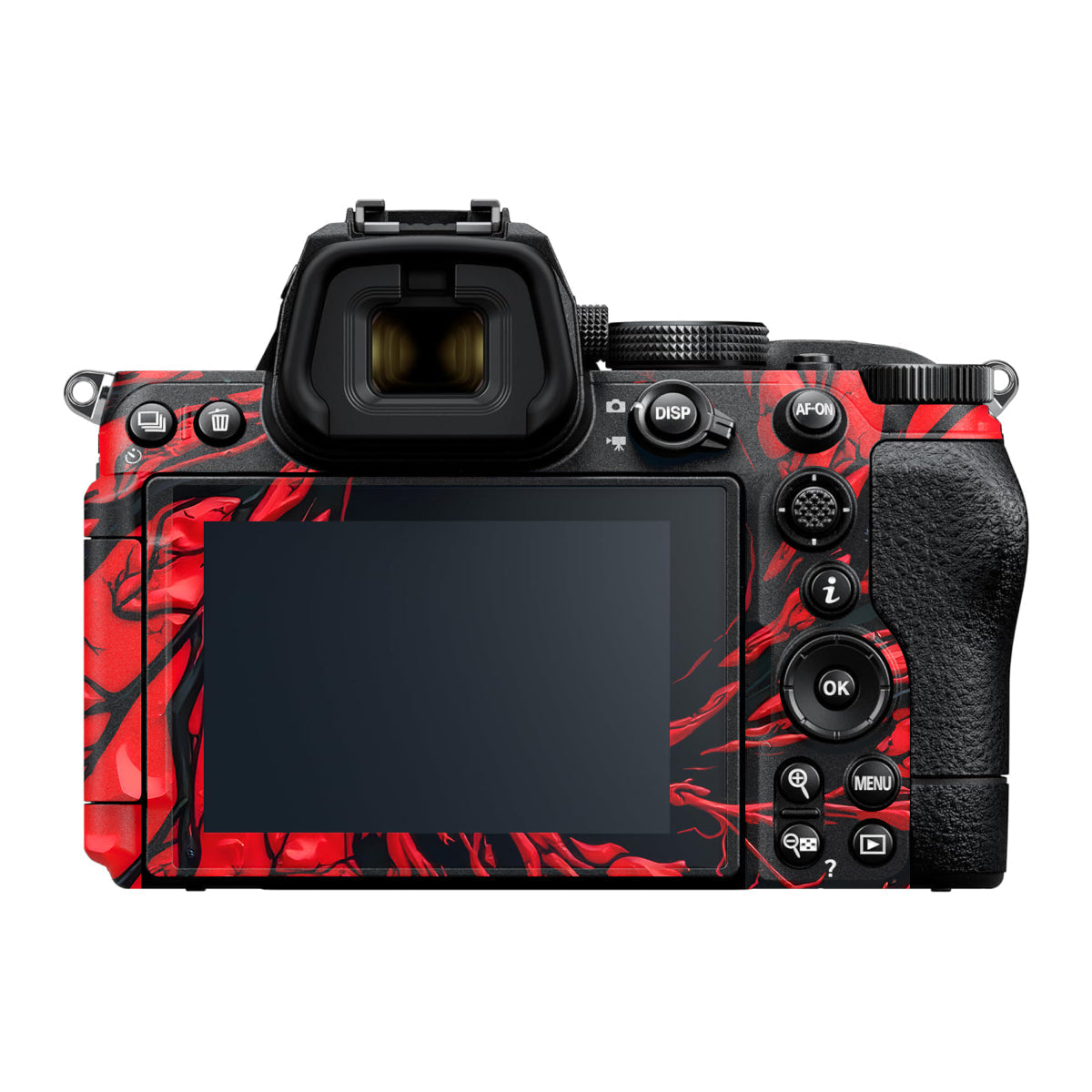 Venom Red Nikon Z5 II Camera Skin