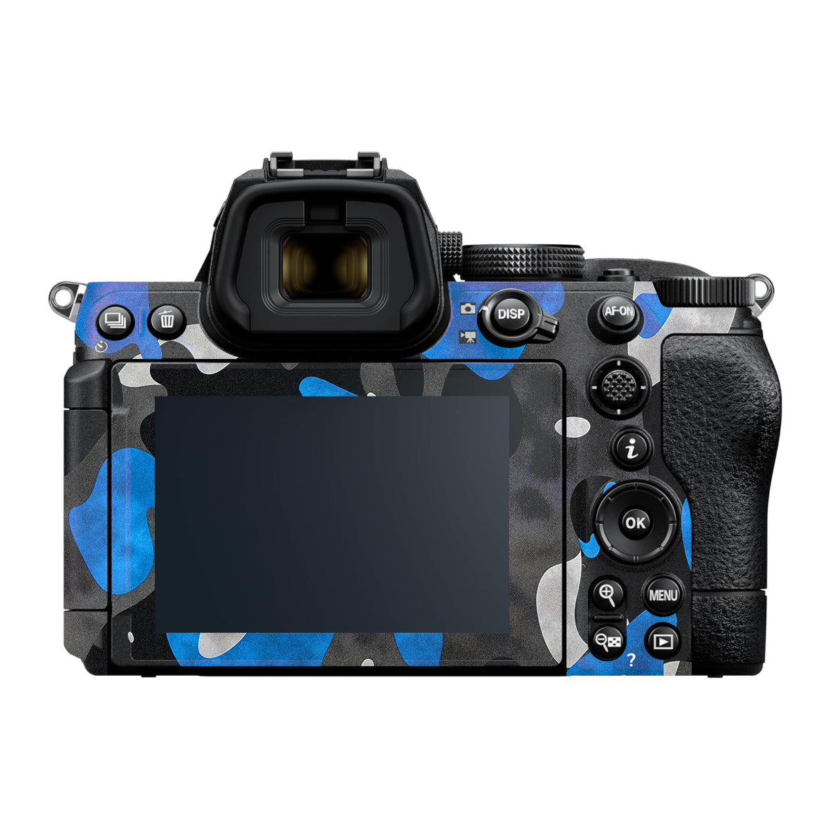 Blue Grey Camo Nikon Z5 II Camera Skin