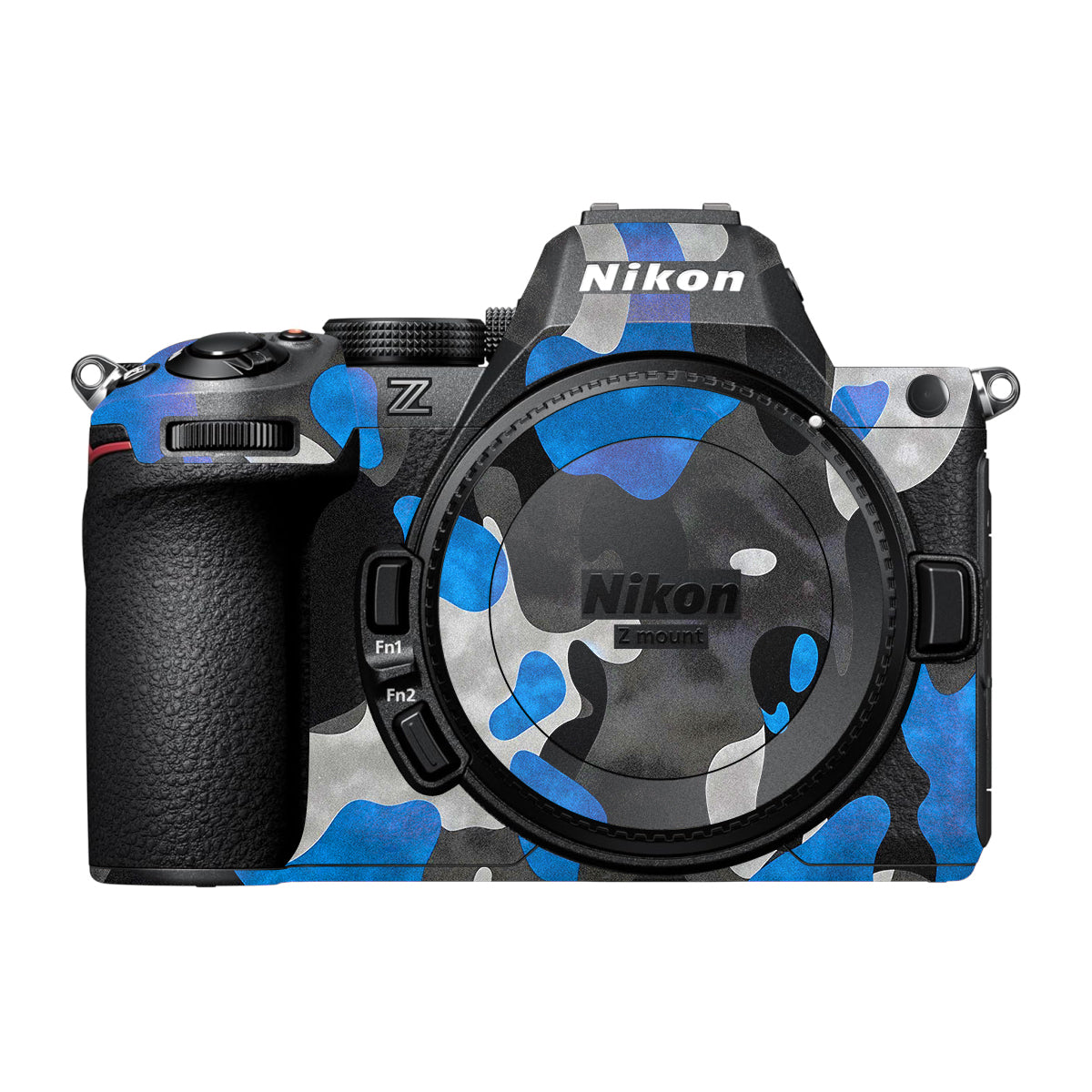 Blue Grey Camo Nikon Z5 II Camera Skin