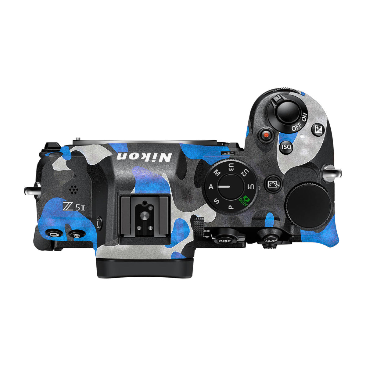 Blue Grey Camo Nikon Z5 II Camera Skin