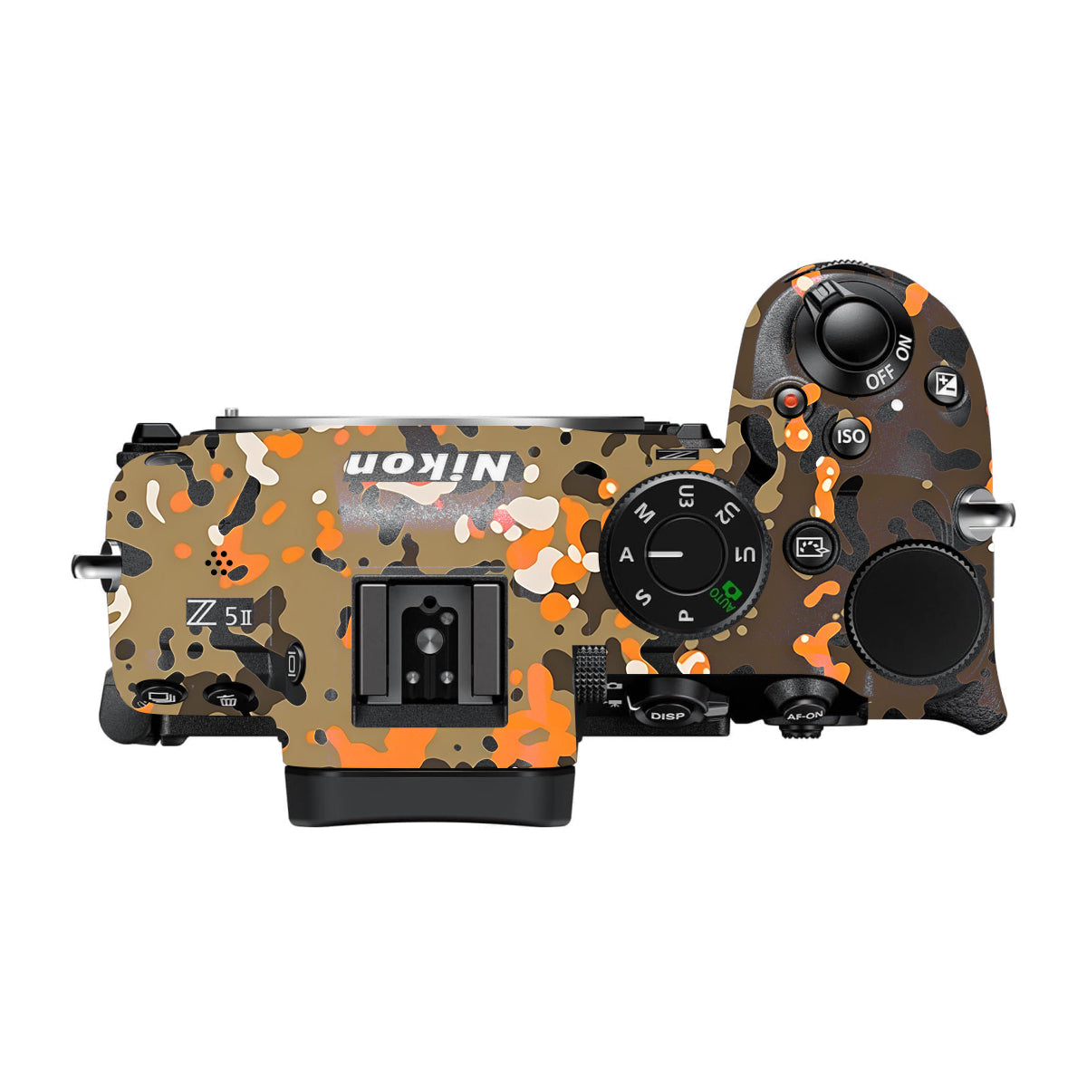 Orange Brown Spot Nikon Z5 II Camera Skin