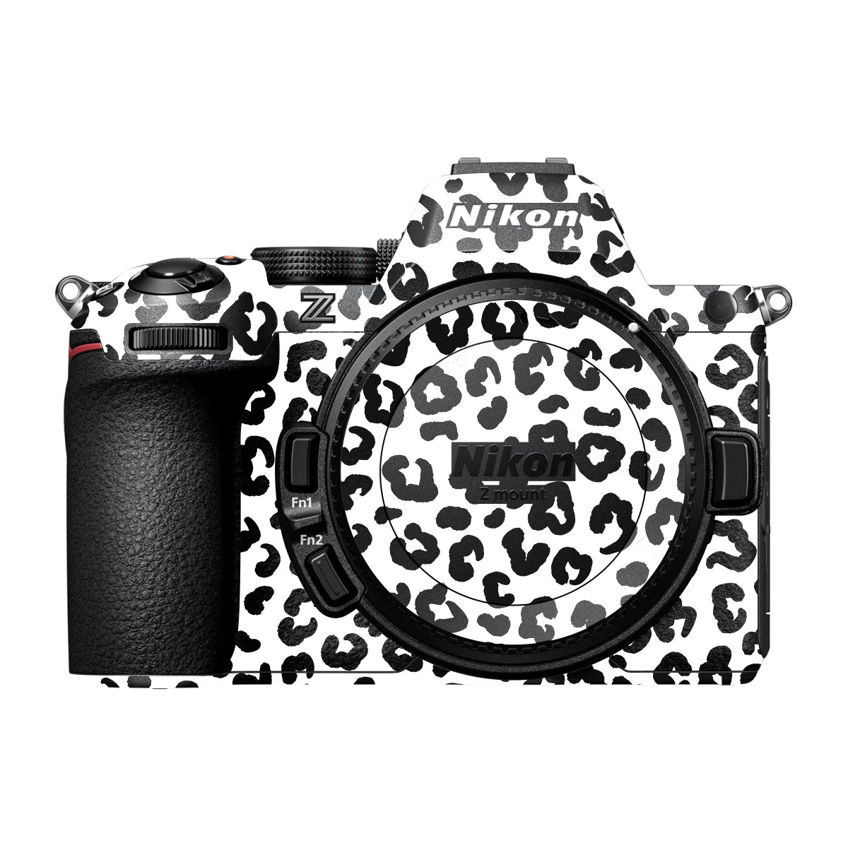 White Leopard Nikon Z5 II Camera Skin
