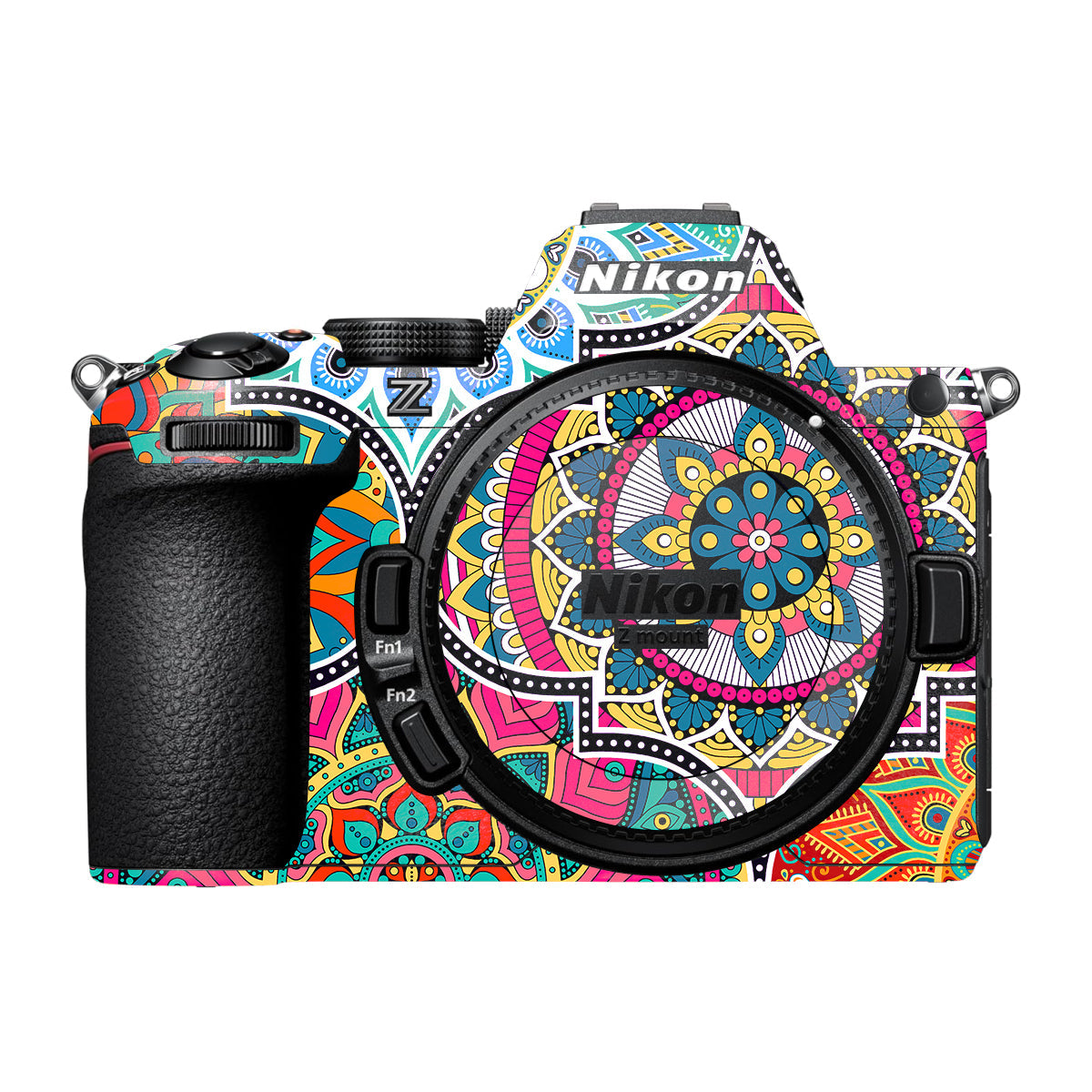 Boho Mandala Tile Pattern Nikon Z5 II Camera Skin