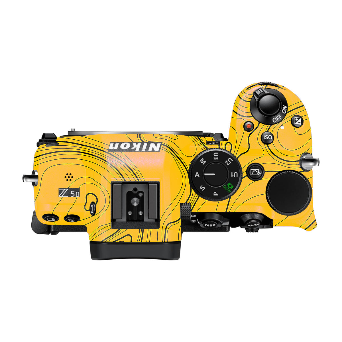 Topographic Map Pattern Nikon Z5 II Camera Skin