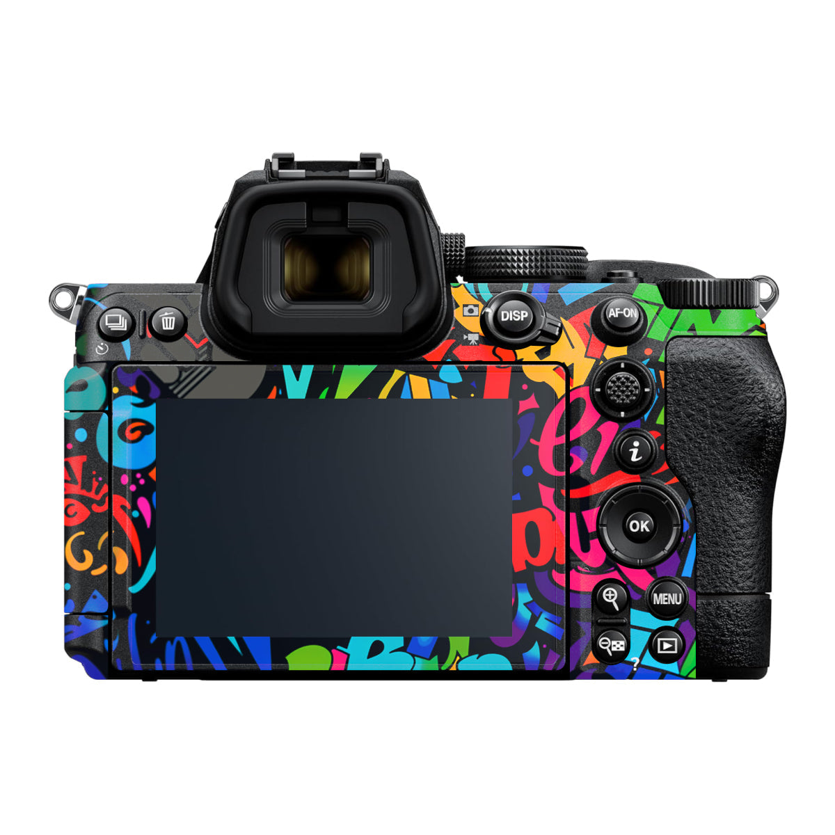 Colorful Urban Street Art Lettering Nikon Z5 II Camera Skin