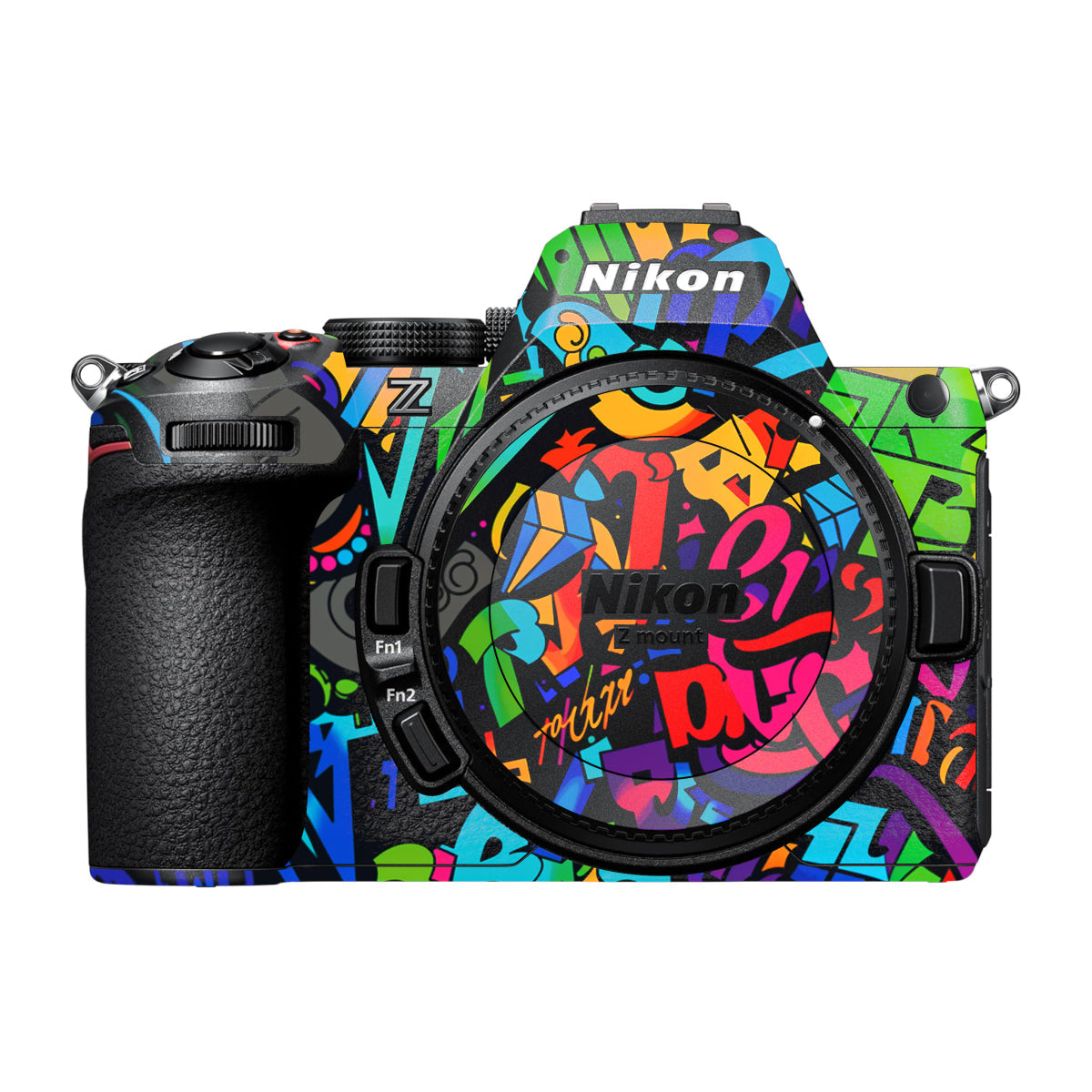 Colorful Urban Street Art Lettering Nikon Z5 II Camera Skin