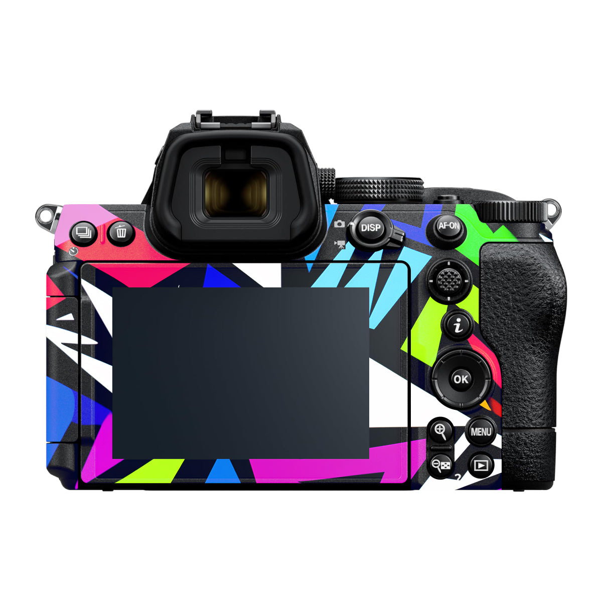 Bold Geometric Pop Nikon Z5 II Camera Skin