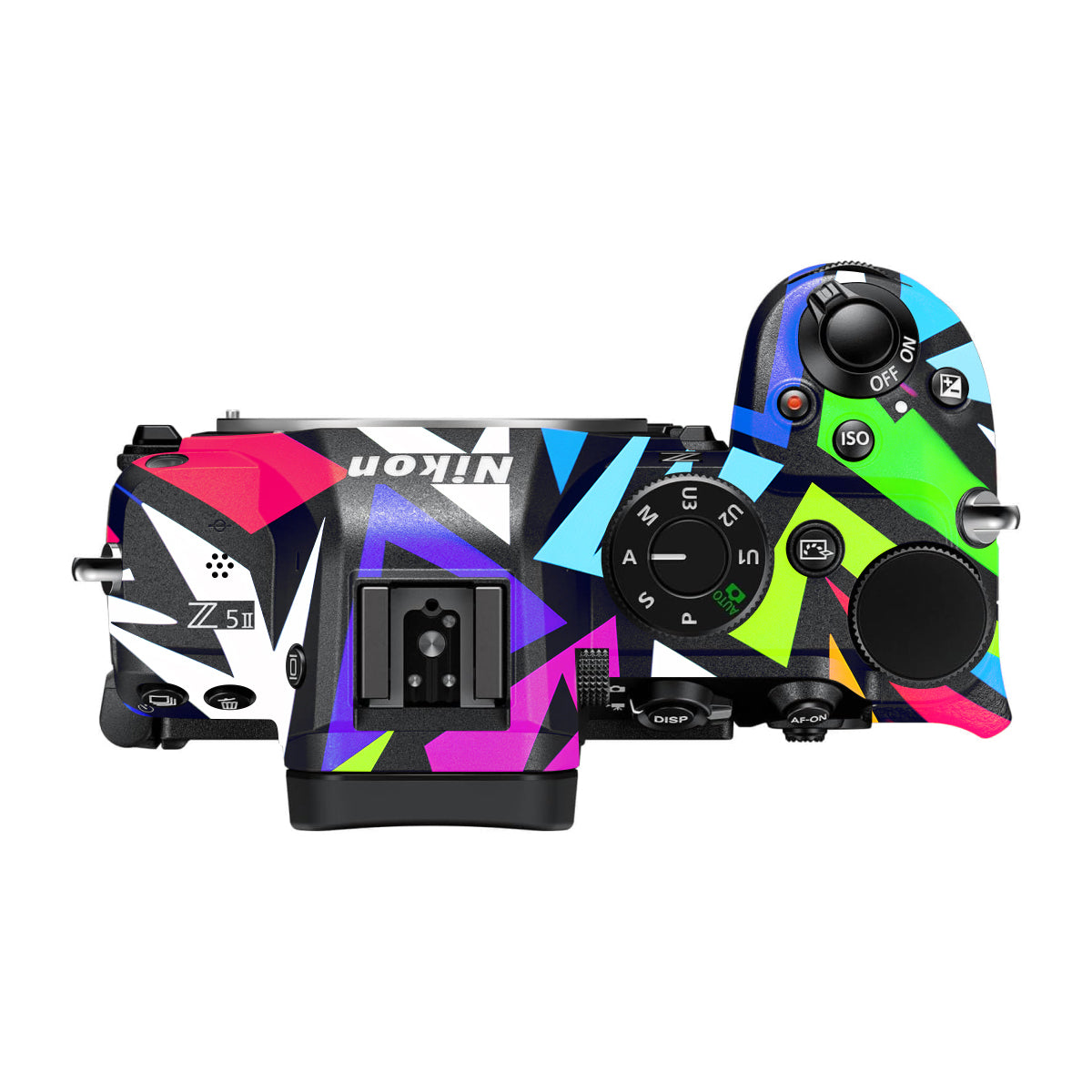 Bold Geometric Pop Nikon Z5 II Camera Skin