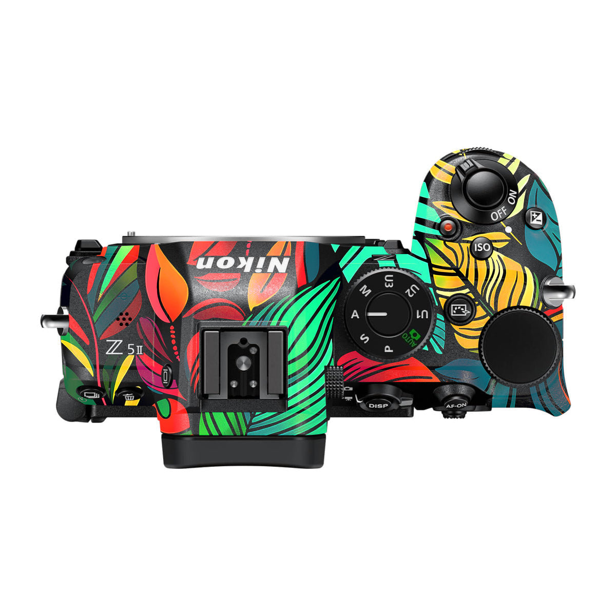 Tropical Jungle Leaves Nikon Z5 II Camera Skin