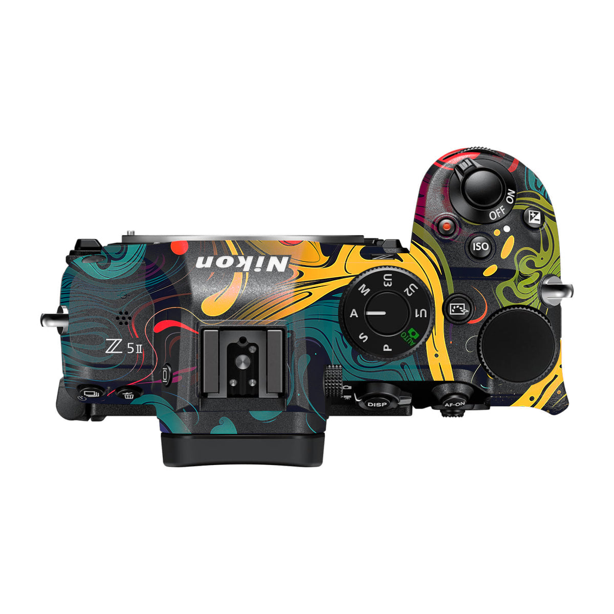 Psychedelic Color Swirl Nikon Z5 II Camera Skin