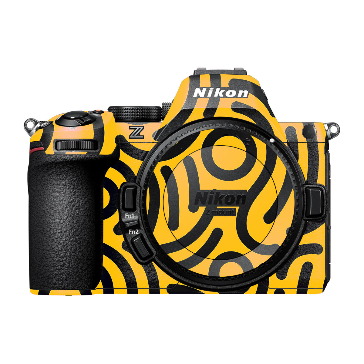Minimal Yellow Wave Nikon Z5 II Camera Skin