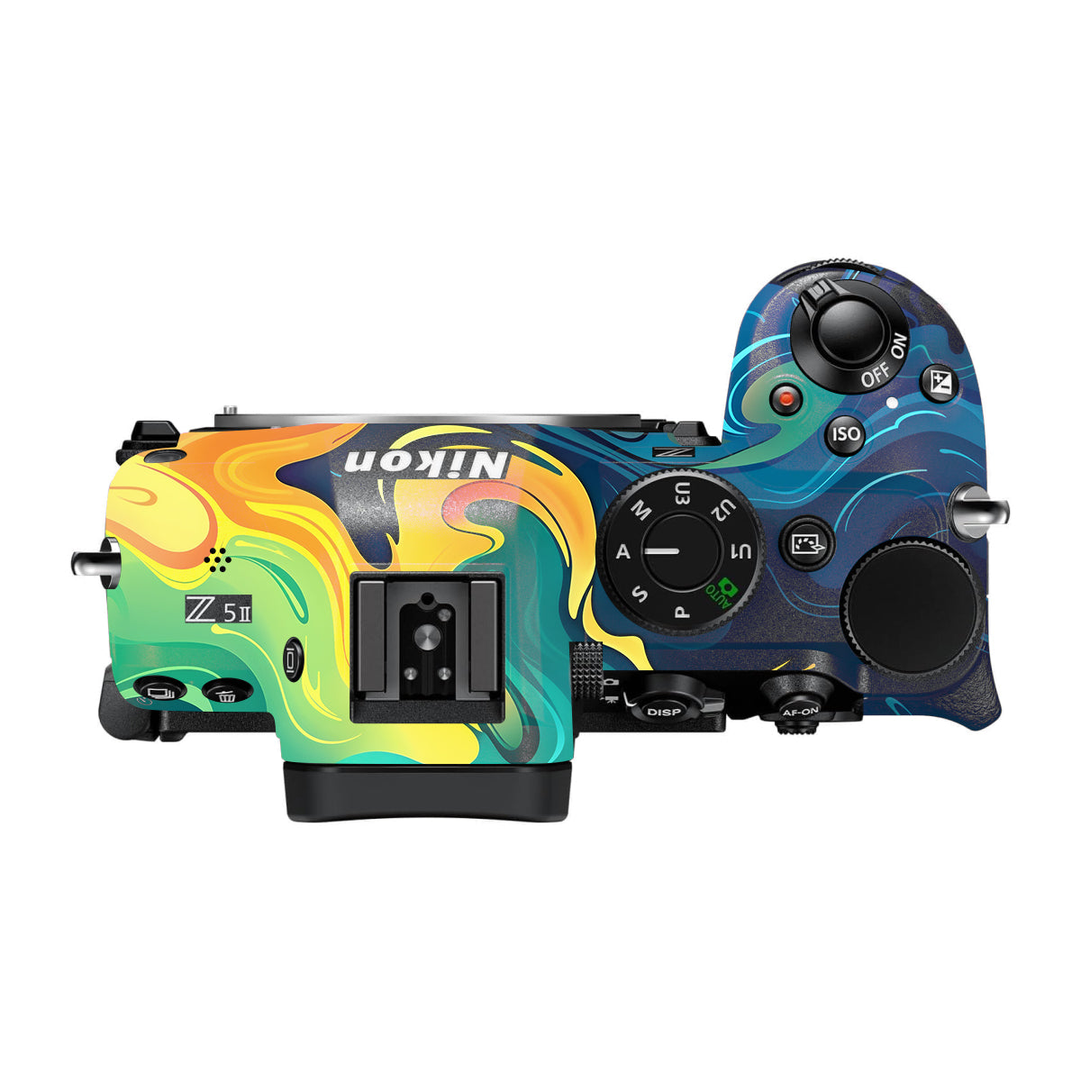 Rainbow Liquid Fusion Nikon Z5 II Camera Skin