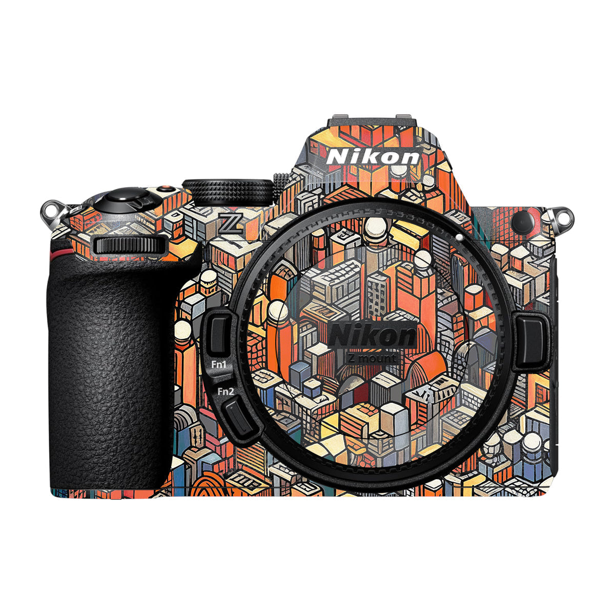 Isometric Cityscape Nikon Z5 II Camera Skin