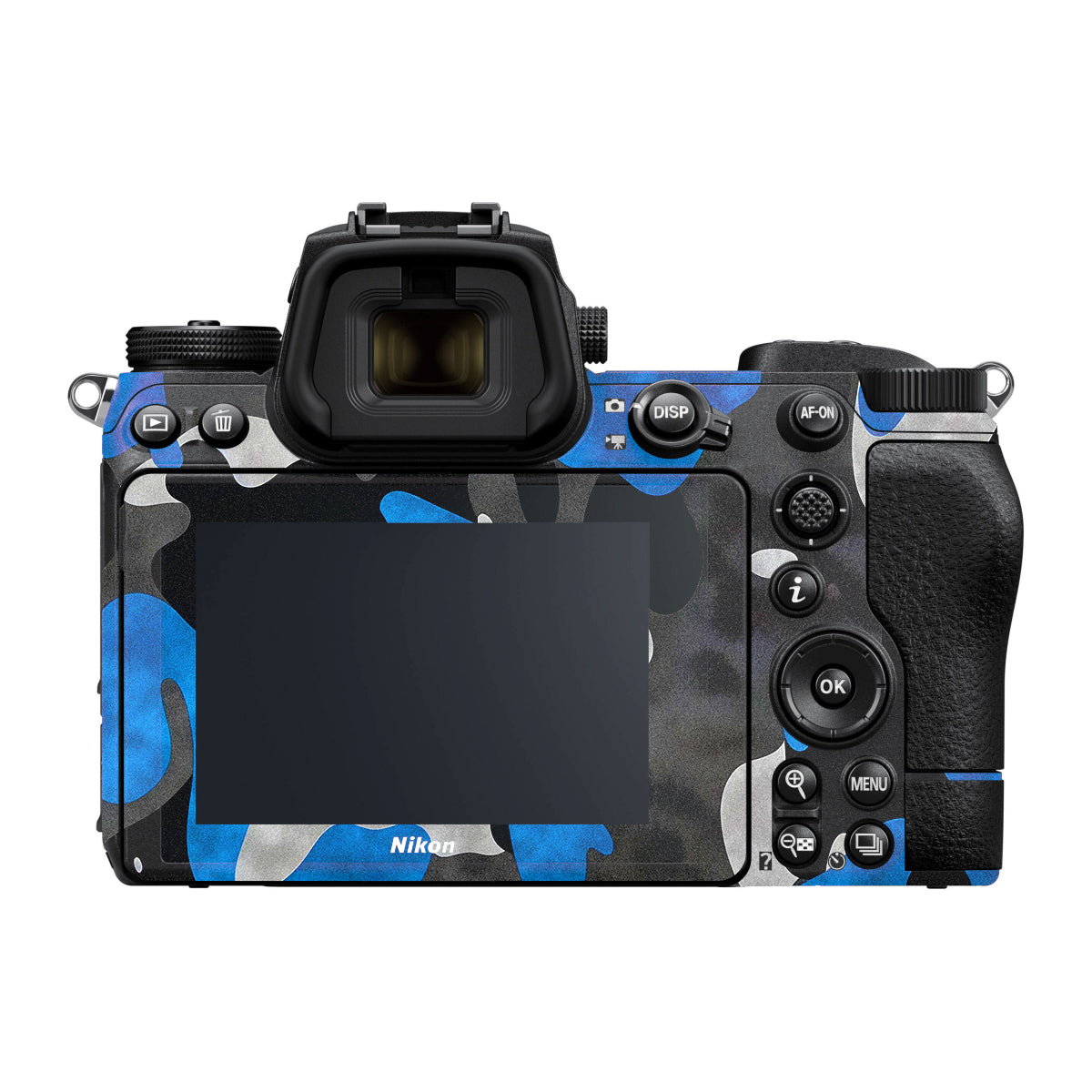 Blue Grey Camo Nikon Z6 Camera Skin