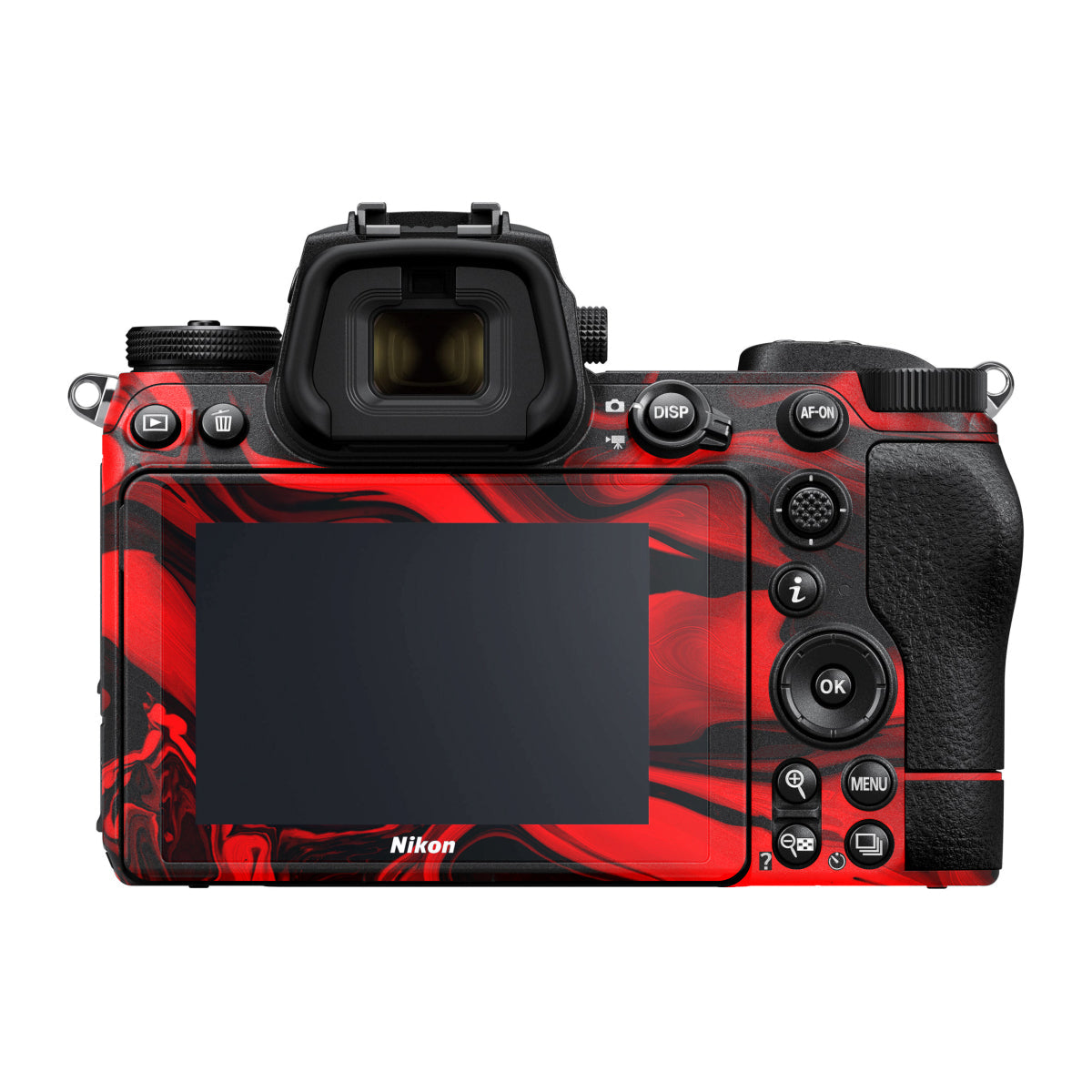 Red Lava Flow Nikon Z6 Camera Skin