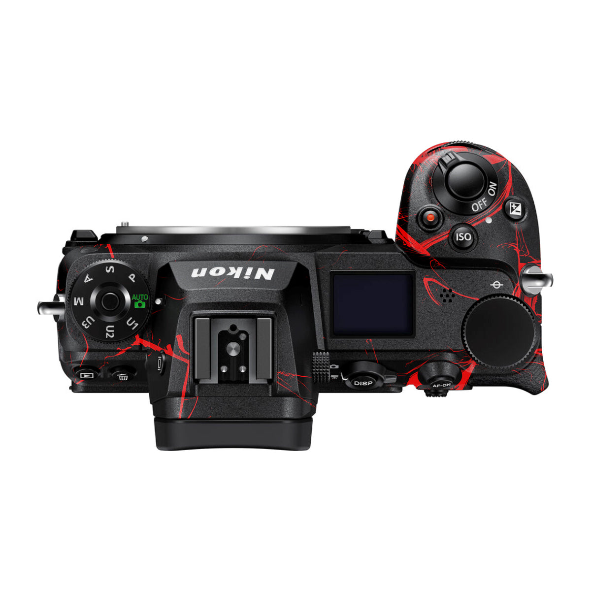 Red Neural Grid Nikon Z6 Camera Skin