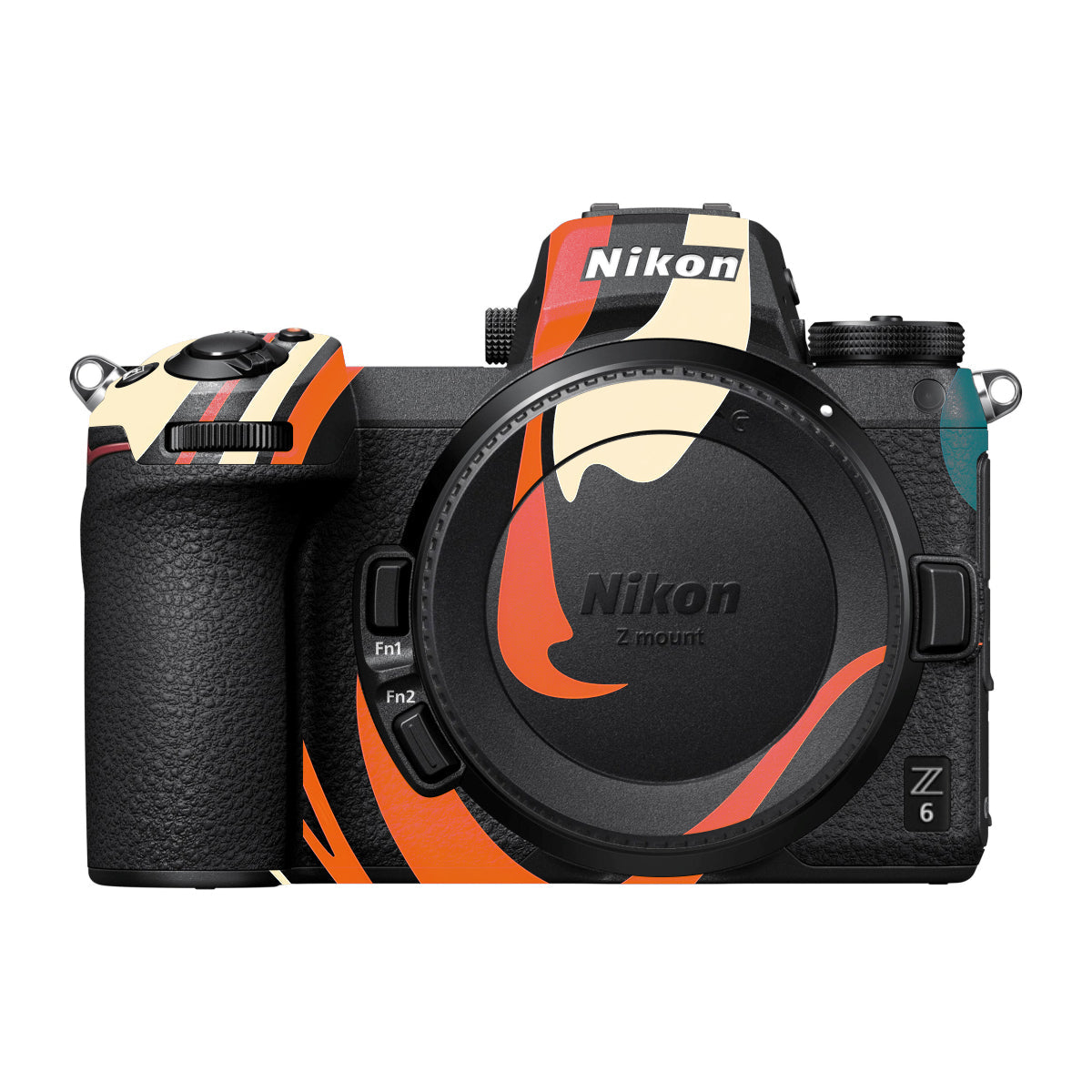 Mid-Century Abstract Swirl Nikon Z6 Camera Skin