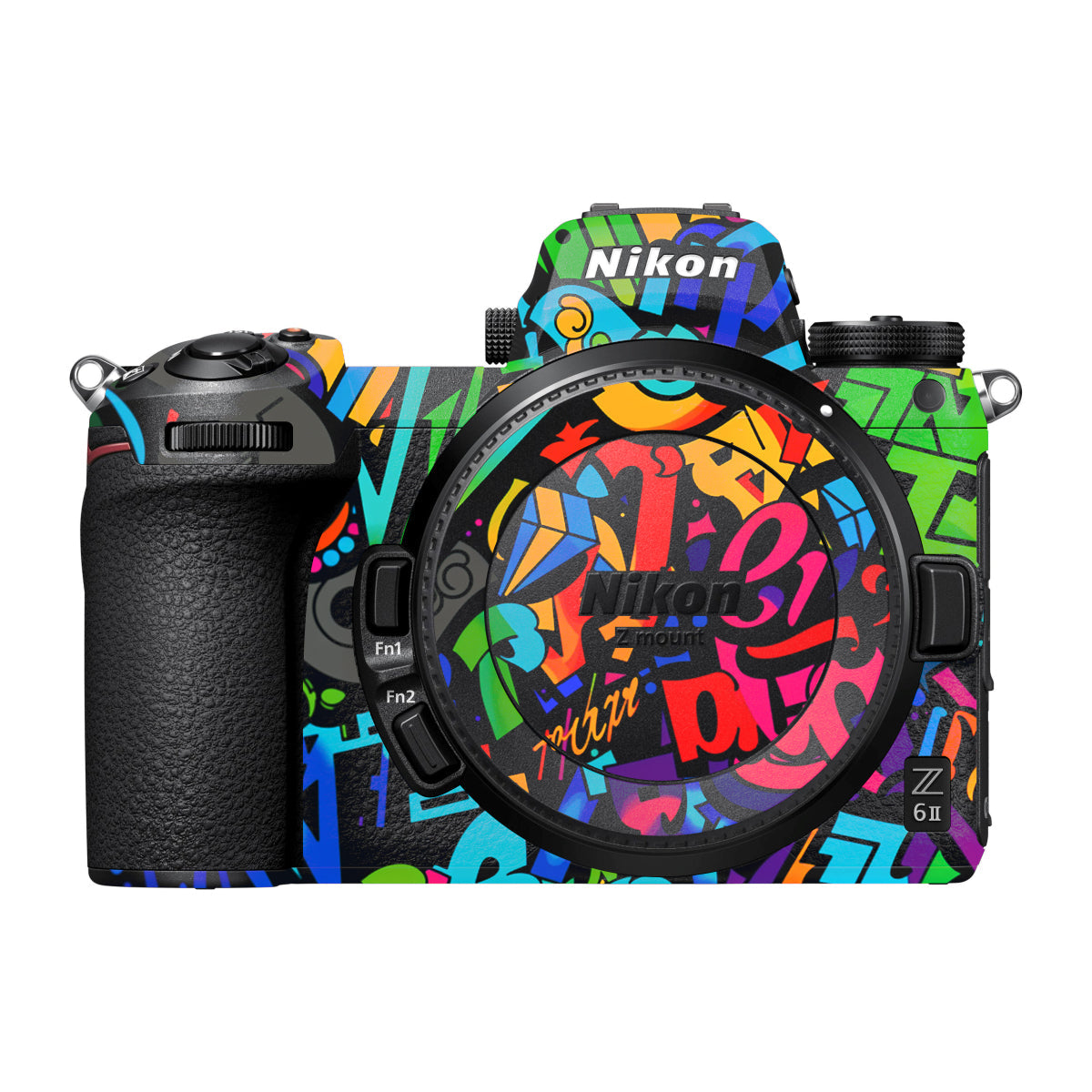 Colorful Urban Street Art Lettering Nikon Z6 II Camera Skin