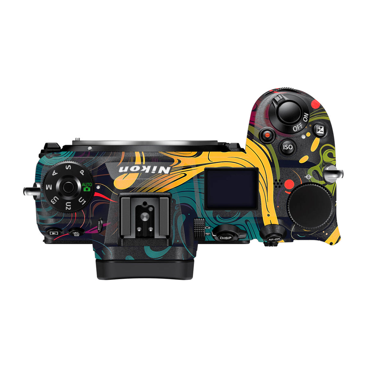 Psychedelic Color Swirl Nikon Z6 II Camera Skin