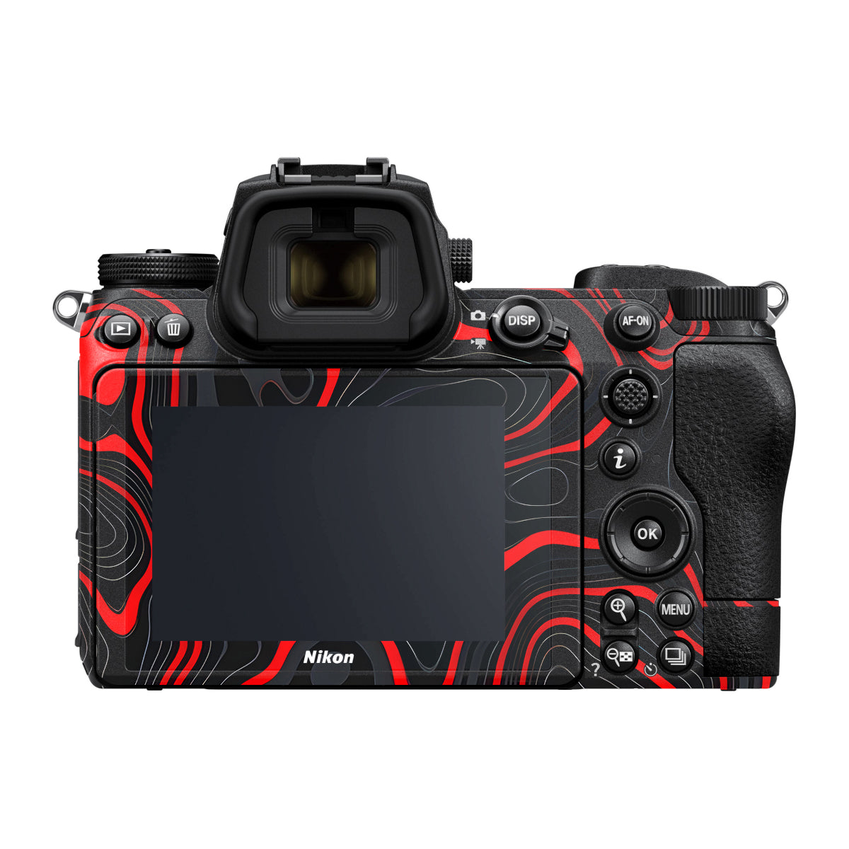 Crimson Waves Nikon Z7 Camera Skin