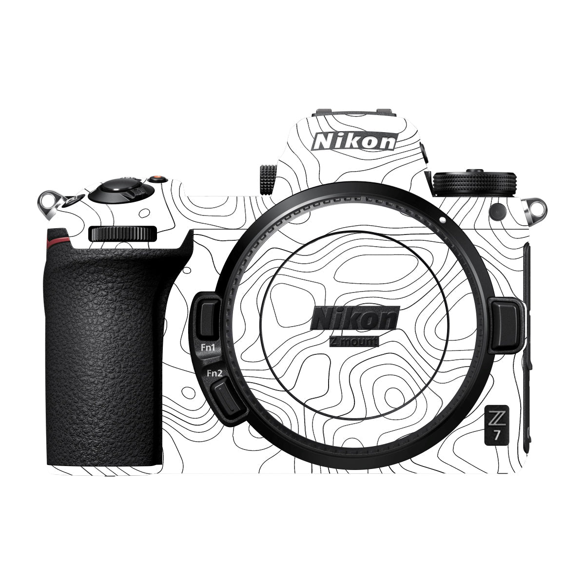 White Contour Design Nikon Z7 Camera Skin