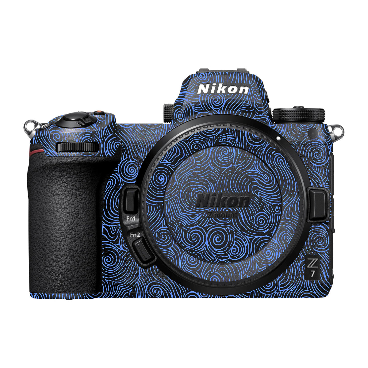 Blue Spirals Nikon Z7 Camera Skin