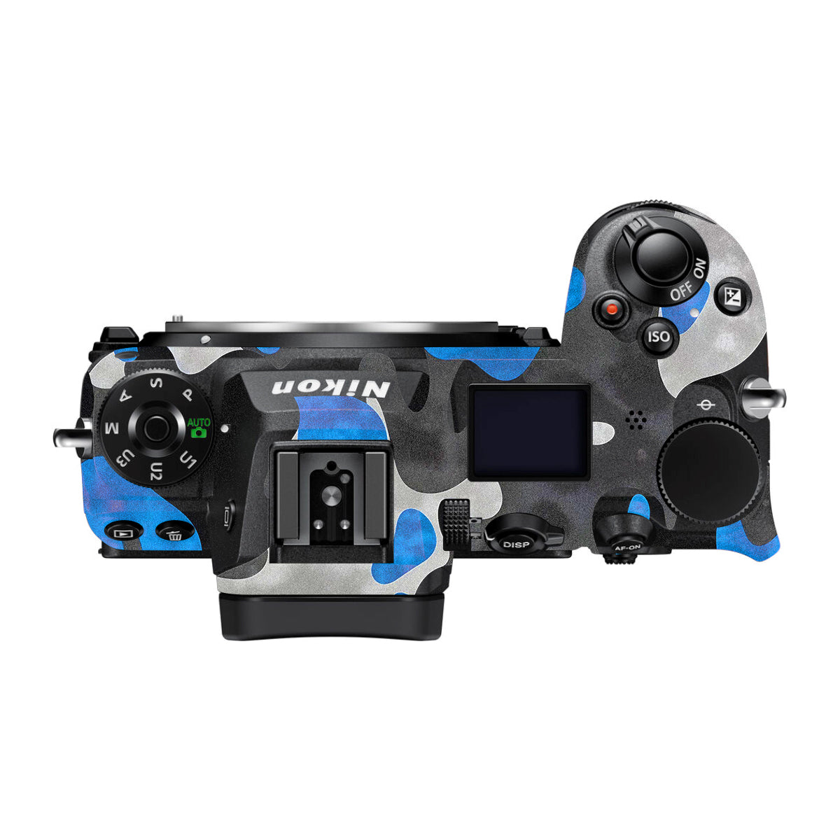 Blue Grey Camo Nikon Z7 Camera Skin