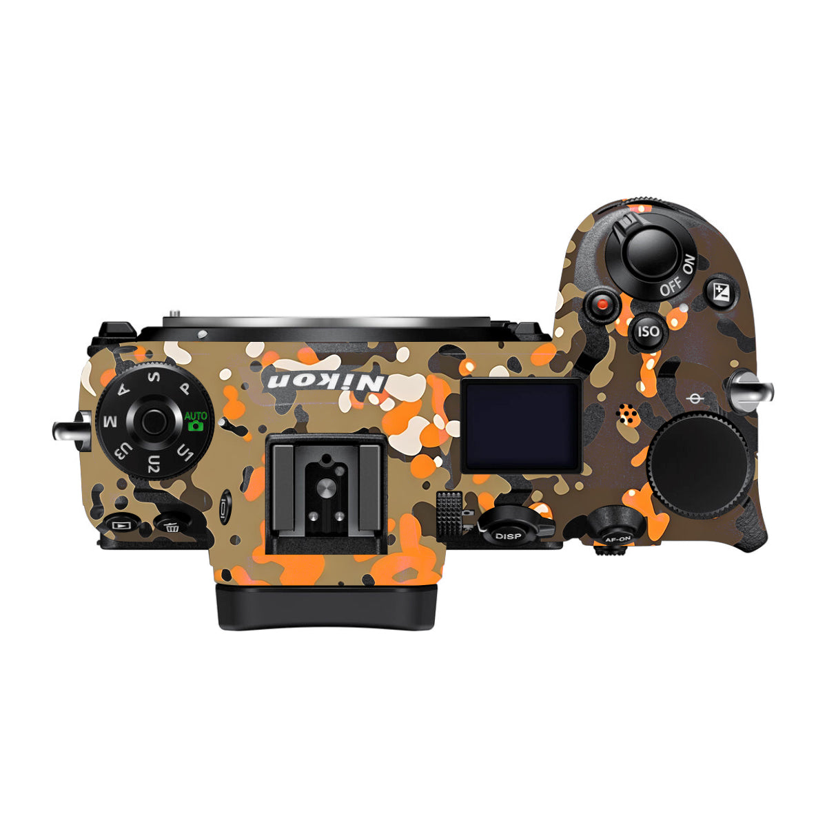 Orange Brown Spot Nikon Z7 Camera Skin
