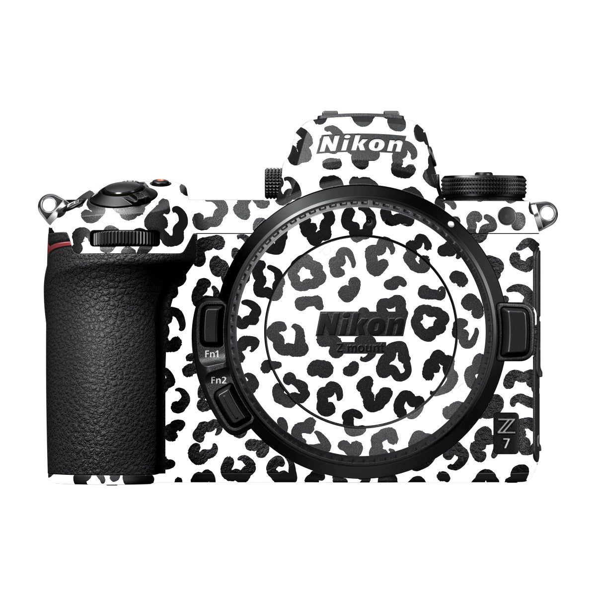White Leopard Nikon Z7 Camera Skin