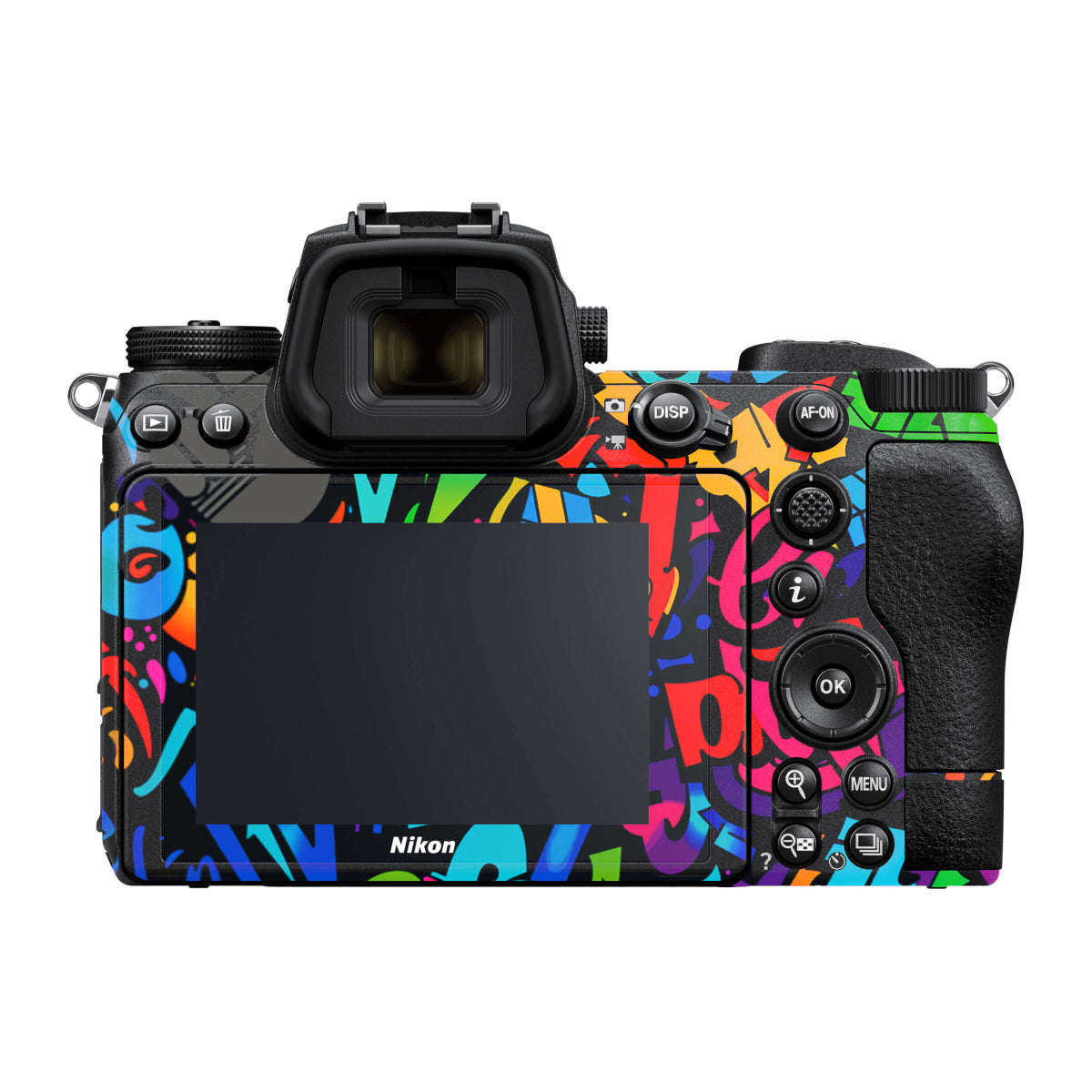 Colorful Urban Street Art Lettering Nikon Z7 Camera Skin