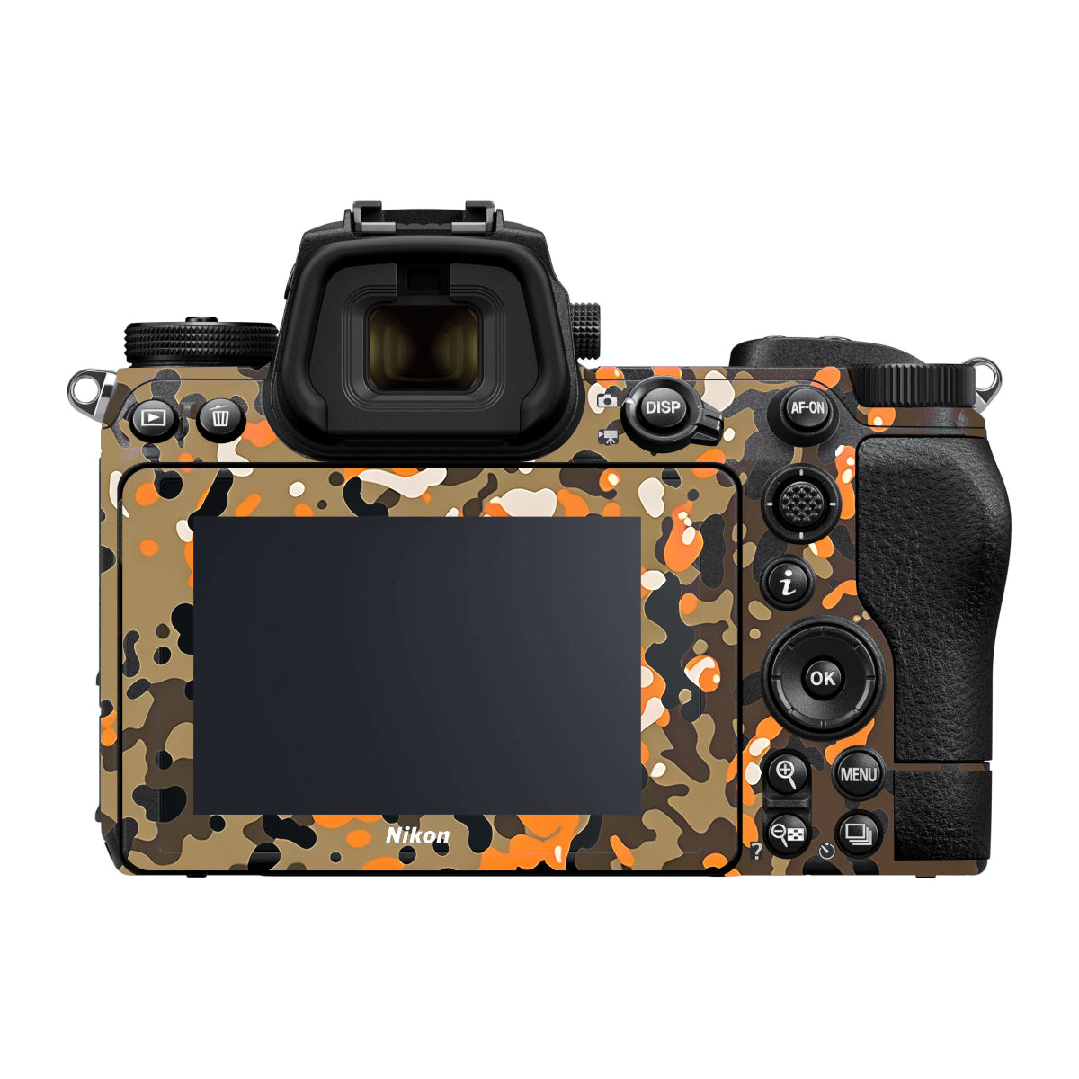Orange Brown Spot Nikon Z7 II Camera Skin