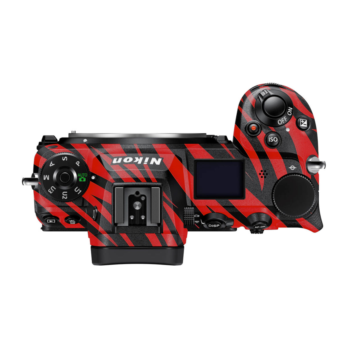 Red and Black Stripes Nikon Z7 II Camera Skin