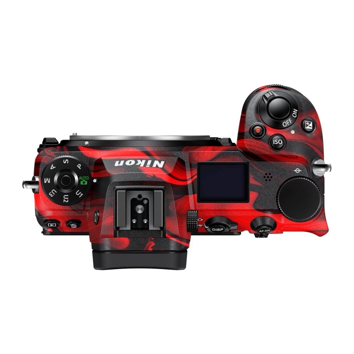 Red Lava Flow Nikon Z7 II Camera Skin