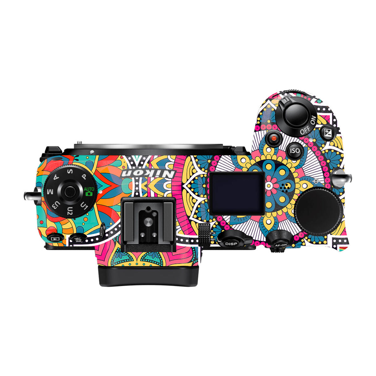 Boho Mandala Tile Pattern Nikon Z7 II Camera Skin