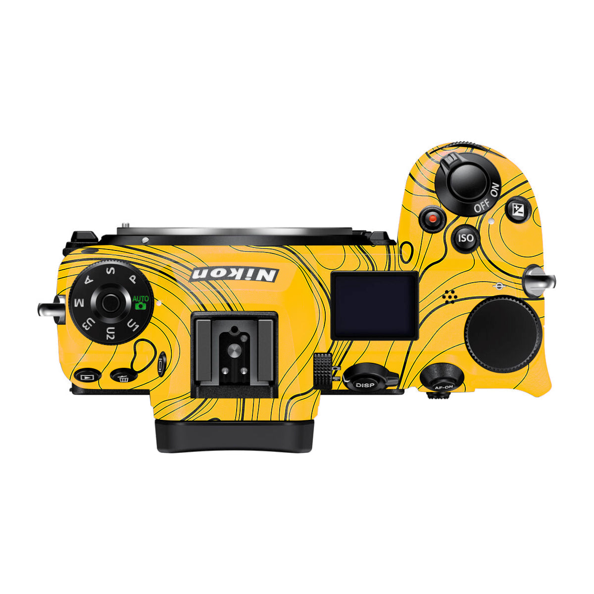 Topographic Map Pattern Nikon Z7 II Camera Skin